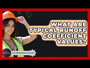 What Are Typical Runoff Coefficient Values? - Civil Engineering Explained