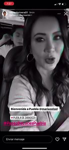 La conductora de Televisa, Mariazel estará en el encendido del árbol navideño en el zócalo de Puebla esta noche 😮 | Almanaque