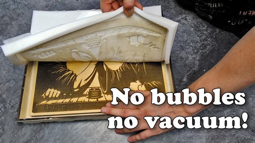 How to Make a Perfect Silicone Mold Without Bubbles or a Vacuum Chamber