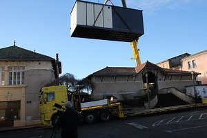 Un convoi exceptionnel pour un chantier spectaculaire