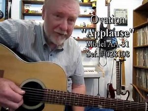 Applause AA-31 Guitar, Ser. #028108