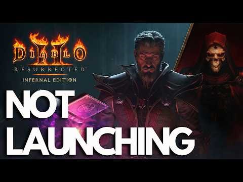 Diablo II Resurrected – Infernal Edition Not Launching/Crashing/Freezing/Black Screen Steam PC FIX🎮🔥