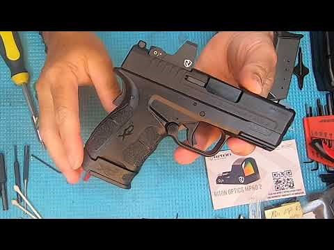 Springfield XDS OSP 45acp with a Riton Optic