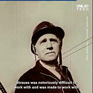 1M views · 5.3K reactions | The construction of San Francisco's iconic Golden Gate Bridge was a mammoth task  | UNILAD Tech | Facebook