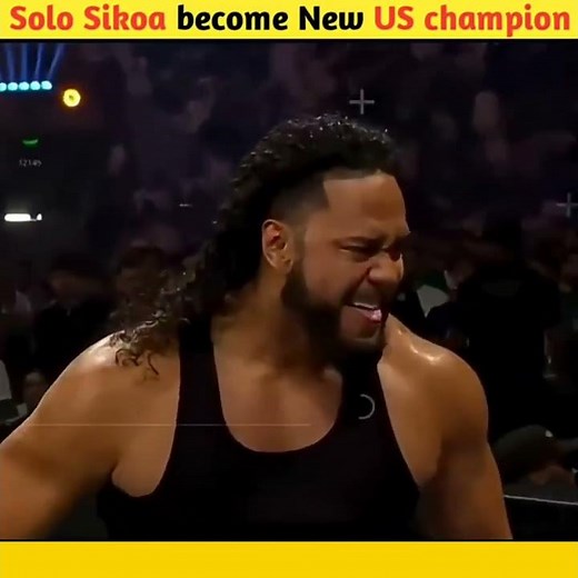 Jacob Fatu vs Solo Sikoa United States Title Match #shorts