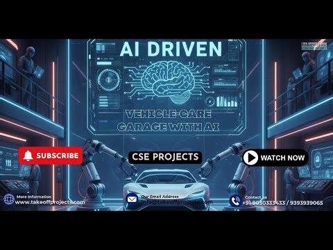 🚗 Smart Vehicle-Care Garage with AI | Next-Gen Auto Service Revolution Begins! ⚙️