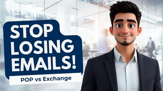 Stop Losing Emails! Exchange vs POP Mail Explained | IPT
