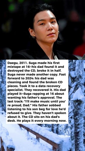 What Happened to BTS Suga's First Mixtape After His Dad Destroyed It Will Destroy You 💔 #shorts