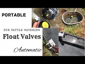 Best cow water tank float valves