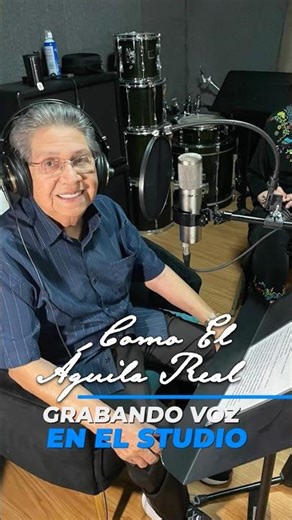 Quiero compartir estos momentos cuando grabé “Como El Águila Real» 🦅🎶