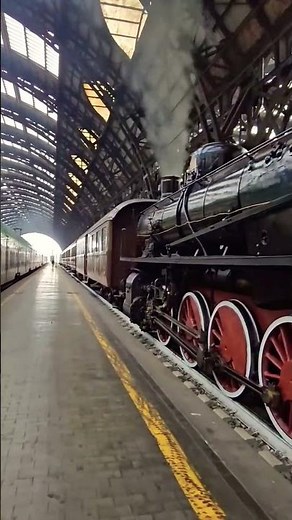 Historic Steam Train Journey in Italy | Lario Express from Milano Centrale to Lecco