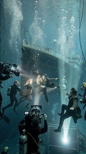 Os bastidores do melhor filme da história: Titanic. #titanic #titanicmovie #curiosidades