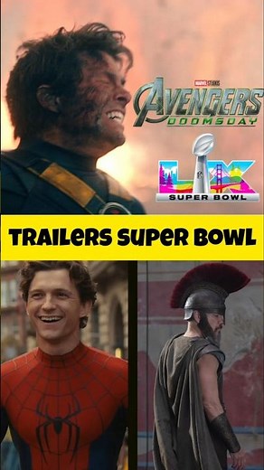 Que trailers veremos en el super bowl 2026?#AvengersDoomsday​#TheOdysseyMovie #SpiderManBrandNewDay