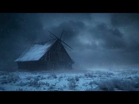 Shrieking Winds & Raging Snowstorm | Intense Blizzard Sounds for Sleep & Relaxation | DEEP SLEEP