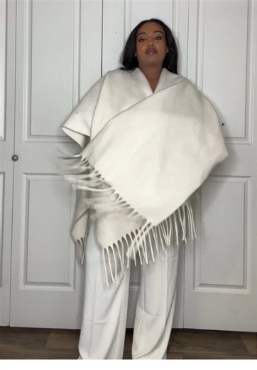 Stylish Cape Winter Fashion for Your Closet