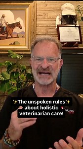 The unspoken rules of holistic veterinary care guide everything we do! We see the world a little differently. Every itch, every anxious behavior, every gut issue tell us a piece of your pet’s story. Our job isn’t just to stop the symptoms. It’s to listen to what their body is trying to tell us. Because when you treat the root cause, not only the symptoms, the real healing happens! 💬 Share a healing experience of your pet with me! #unspokenrules #holisticveterinarian #vettips | Dr. Randy Pet Vet