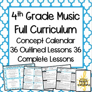 Fourth Grade Music Curriculum (Full Lessons!) - Elementary Music Lessons for 4th