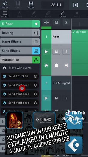 Cubasis 3 is arguably the leading DAW for iOS and Android and is currently on sale!!!! This 1 minute explanation of how to automate panning in Cubasis 3 will give you so many ideas for other kinds of exciting automation in the DAW. #iosmusic #iosmusicproduction #iosmusician #iosmusicapps #iosmusically #iosmusicproducer #iosmusicians #iosmusicapp #iosmusicain #ipadmusic #ipadmusically #ipadmusician #ipadmusicproduction #ipadmusicapp #ipadmusicmaking #daw #mobiledaw #mobilemusic #mobilemusicproduc