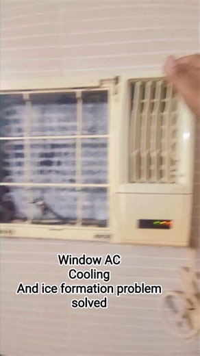 window AC not Cooling problem solved #shorts