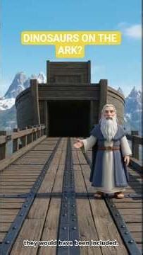 DINOSAURS ON THE ARK?| Bible Story Explained#animation #biblestories