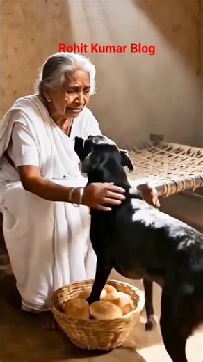 दादी और मेहनती कुत्ते की सच्ची कहानी | #DogLove #EmotionalVideo