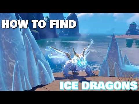 How to find and defeat ICE DRAGONS in NINJAGO LEGO Fortnite Odyssey