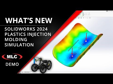 What's New in SOLIDWORKS Plastics Simulation | SOLIDWORKS 2024