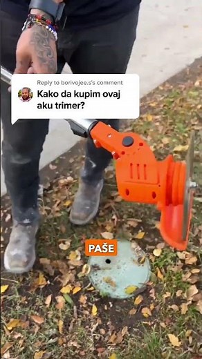 Aku trimer za travu sa 2 baterije