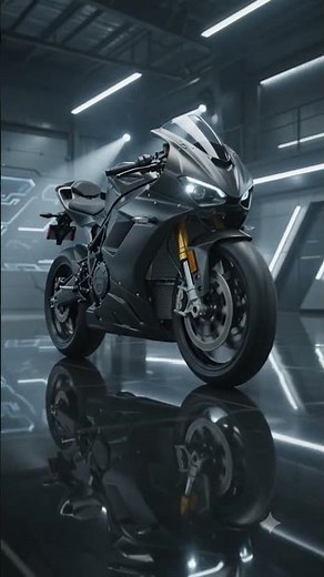Lightning LS-218 ⚡Futuristic Electric Superbike Chase | Cinematic AI Motorcycle Video | 4K #Shorts