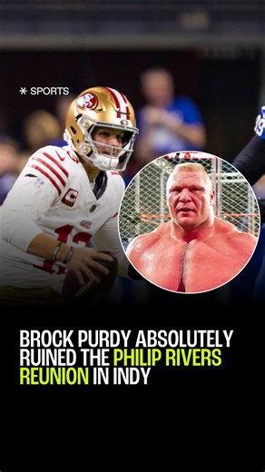 🏈 The fairytale comeback for Philip Rivers just hit a brick wall named Brock Purdy. In a brutally efficient performance, Purdy spoiled the 44-year-old’s home return by throwing a career-high 5 touchdowns in a 48-27 rout. 💥 While Rivers had a few flashes of his old self early on, the 49ers’ offense was simply too much, turning what could have been a nostalgic night in Indy into a absolute demolition job. : : #sports #nfl #49ers #colts #brockpurdy | Beyond Scores