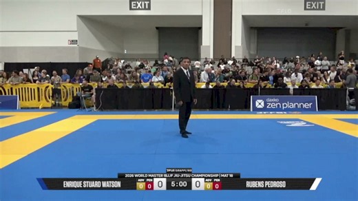 Rubens Pedroso vs Enrique Stuard Watson 2026 World Master IBJJF Jiu-Jitsu Championship
