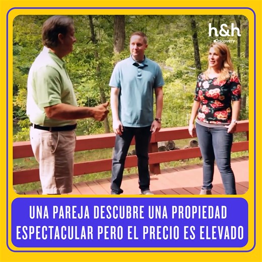 9.3K views · 19 reactions | En su búsqueda de la casa ideal, encuentran "El nido de halcones", una mansión de 449 mil dólares. ¿Cabrá en su presupuesto?  #NuestroHogarFrentealLago Disfruta el contenido de Discovery en #HBOMax Suscríbete ahora: https://bit.ly/MAX-HHLAT | Discovery Home & Health | Facebook