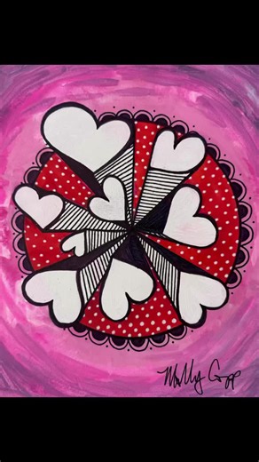 A line is a mark made by a moving point. It can be 2D or 3D. Descriptive, implied, or abstract. But a line is never just a line. As an artist, the elements of art — line, shape, form, color, value, texture, space — are the foundation of everything I create. They are the building blocks. They help convey emotion. Create depth. Direct attention. Define style. They give artists a voice — and viewers a language to interpret what they see and feel. Today, I used lines to create depth. A different per