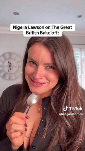 Nigella Lawson's Hilarious Bake Off Impression