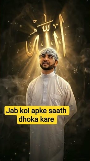 #youtubeshorts #foryou #islaamicknowledge #jab koi dhoka de apko #subscribemychannel