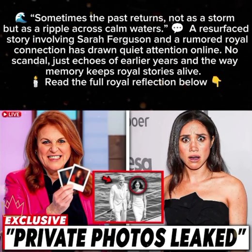 Past Reflections — Reports Resurface About #MeghanMarkle’s Early Connections and Fergie’s Comment