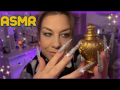 Long nails ASMR / tapping & Scratching for ultimate tingles