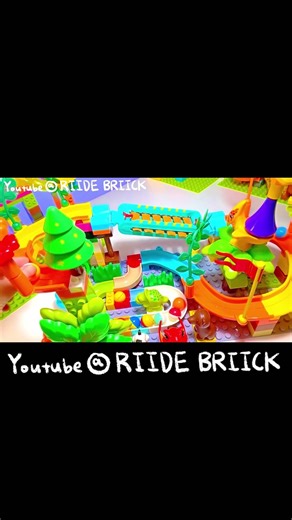 Ultimate Marble Run Race ASMR 🌙 Satisfying Building Block Course for Deep Sleep