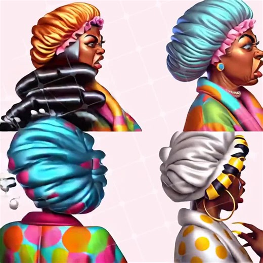 Sassy Black Girl Stank Face PNG Bundle: Bonnet Art Clipart (digital Download - Etsy