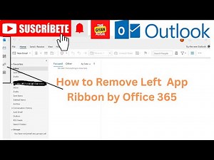 How to Remove Left App Ribbon by Office 365