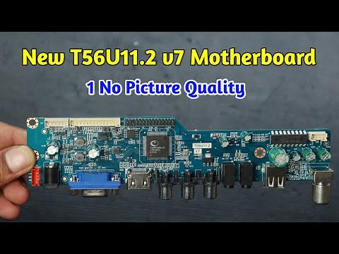 Latest Universal Motherboard T56U11.2 v7 Software, Resolution code and Service Code
