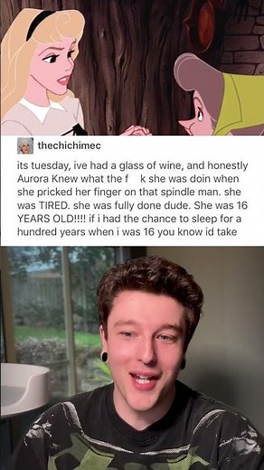 Sleeping Beauty Funny Tumblr Post