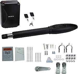 Automatic Gate Opener with Electronic Limit for Single Swing Gate up to 660 Pounds or 10 Feet Swing Gate Motor(SW300DC-S(EL))