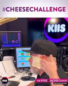 47K views · 616 reactions | Have you seen the viral videos of parents throwing cheese at their kids? Turns out it’s just as fun with adults. 燎 #CheeseChallenge | Kyle and Jackie O | Facebook