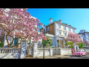 London’s Most Beautiful Spring Walk 🌸 South Kensington Magnolias 2026 | 4K HDR ASMR