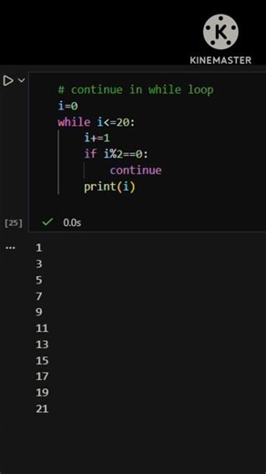 Python Continue| This Python Line Skips Output 😳#codemcraft #python #continue #code