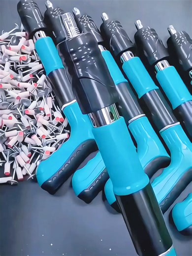Anti-miss steel nail gun, precise nail feeding structure, eliminates the hassle of missed and jammed nails #AntiMissSteelNailGun #AntiJam #HighEfficiencyTools