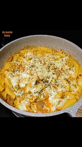 Creamy & Cheesy Pasta Recipe. #pastarecipe #quickrecipes #easyrecipes | My Healthy Dining