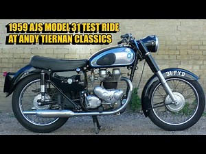 1959 AJS Model 31 650cc at Andy Tiernan Classics #09348AJS