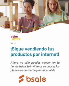 8.4K views · 14 reactions | ¡Sigue vendiendo tus productos por internet! Ahora no sólo puedes vender en tu tienda física, te invitamos a conocer los planes Ecommerce y Omnicanal de Bsale Chile. Más información acá: https://bit.ly/3frPKNF | Banco Bci | Facebook